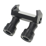 Maxbell Bicycle Quick Release Bicycle Pedal Holder Adapter for Brompton Black