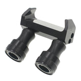 Maxbell Bicycle Quick Release Bicycle Pedal Holder Adapter for Brompton Black