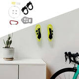 Maxbell MTB Bike Lock Shoes Hanger Kit Wall Hook Shoes Drying Hanger Cycling Parts For SPD