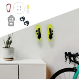 Maxbell MTB Bike Lock Shoes Hanger Kit Wall Hook Shoes Drying Hanger Cycling Parts For SM-PD22