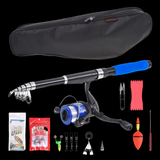 Maxbell Fishing Rod and Reel Combos Full Kit Telescopic Fishing Pole with