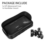 Maxbell Waterproof Bicycle Cell Phone/GPS Holder Case Bag Mount For Handlebar Black Normal