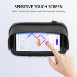 Maxbell Waterproof Bicycle Cell Phone/GPS Holder Case Bag Mount For Handlebar Black Normal
