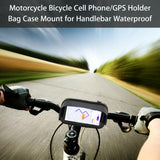 Maxbell Waterproof Bicycle Cell Phone/GPS Holder Case Bag Mount For Handlebar Black Normal