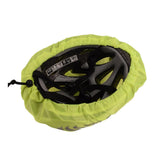 Maxbell Waterproof Cycling Helmet Cover Reflective Strip Protect Fluorescent Green 2