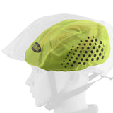 Maxbell Waterproof Cycling Helmet Cover Reflective Strip Protect Fluorescent Green 2