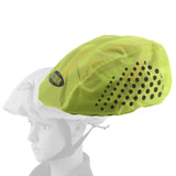 Maxbell Waterproof Cycling Helmet Cover Reflective Strip Protect Fluorescent Green 2