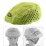 Maxbell Waterproof Cycling Helmet Cover Reflective Strip Protect Fluorescent Green 2