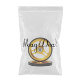 Maxbell Folding Bike Easy Wheel EZ Wheels for Brompton Traveling Rack Gold