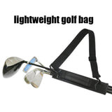 Maxbell Fashion Golf Club Bag Driving Range Portable Carry Bag w/ Handle  Black