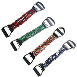 Maxbell Fitness Chest Expander Resistance Bands 3 Tubes With Handles 135lbs