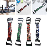 Maxbell Fitness Chest Expander Resistance Bands 3 Tubes With Handles 135lbs