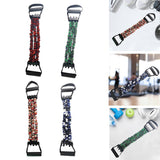 Maxbell Fitness Chest Expander Resistance Bands 3 Tubes With Handles 135lbs