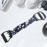 Maxbell Fitness Chest Expander Resistance Bands 3 Tubes With Handles 135lbs