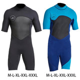 Maxbell Mens 2mm Shorty Wetsuit Diving Snorkeling Surfing Scuba Dive Suit Jumpsuit Black M