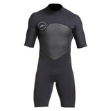 Maxbell Mens 2mm Shorty Wetsuit Diving Snorkeling Surfing Scuba Dive Suit Jumpsuit Black M