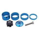 Maxbell Bikes Headset Spacers Front Fork Washers for Stem 1-1/8" Blue