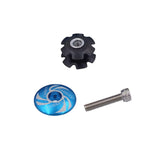Maxbell Bikes Headset Spacers Front Fork Washers for Stem 1-1/8" Blue