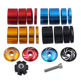 Maxbell Bikes Headset Spacers Front Fork Washers for Stem 1-1/8" Blue