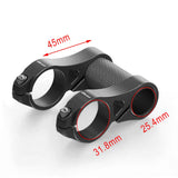 Maxbell Bicycle Handlebar Stem Mount Adapter Folding Bike Extender Red