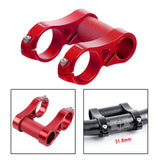 Maxbell Bicycle Handlebar Stem Mount Adapter Folding Bike Extender Red