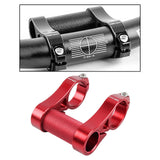 Maxbell Bicycle Handlebar Stem Mount Adapter Folding Bike Extender Red