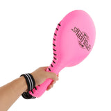 Maxbell Boxing Mitt Training Target Punch Pad Glove Focus MMA Karate Combat  pink