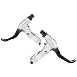 Maxbell 1 Pair Bicycle Brake Levers Aluminum Alloy for Road Bike Brake Handle Parts Silver