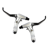 Maxbell 1 Pair Bicycle Brake Levers Aluminum Alloy for Road Bike Brake Handle Parts Silver