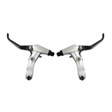 Maxbell 1 Pair Bicycle Brake Levers Aluminum Alloy for Road Bike Brake Handle Parts Silver