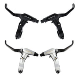 Maxbell 1 Pair Bicycle Brake Levers Aluminum Alloy for Road Bike Brake Handle Parts Silver