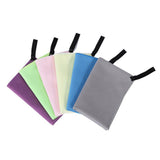 Maxbell Microfiber Towel Foldable Compact 3 Sizes for Hiking Outdoor purple 40x80cm