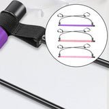 Maxbell Portable Pilates Bar Gym Stick Exercise Resistance Band Fitness Pink