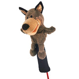 Maxbell Golf Club Headcover Wood Driver Head Cover Protector Sleeve Wolf