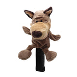 Maxbell Golf Club Headcover Wood Driver Head Cover Protector Sleeve Wolf