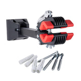 Maxbell Steel Wall Mounted Bicycle Storage Repair Rack Bracket Clamp Hanger Stand