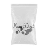 Maxbell 1Pair Bike Grip Mountain Bicycle Handle Handlebar Soft Rubber Bar End White