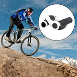 Maxbell 1Pair Bike Grip Mountain Bicycle Handle Handlebar Soft Rubber Bar End White