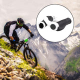 Maxbell 1Pair Bike Grip Mountain Bicycle Handle Handlebar Soft Rubber Bar End White
