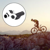 Maxbell 1Pair Bike Grip Mountain Bicycle Handle Handlebar Soft Rubber Bar End White