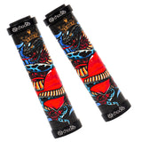 Maxbell 2Pcs Bike Handlebar Grips Hand Grip MTB Cycle Road Mountain Bike Bicycle Snake