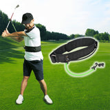 Maxbell Golf Swing Training Belt Aid Guide Velocity Teaching Waist Band for Beginner