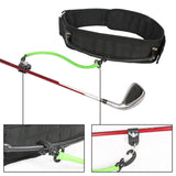 Maxbell Golf Swing Training Belt Aid Guide Velocity Teaching Waist Band for Beginner