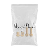 Maxbell Titanium Alloy Bike Stem Bolts Nut Kits Bicycle Screw Bolts Bike Carbon Stem Golden