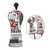 Maxbell Golf Wood Head Cover Non-slip Headcover Protector Guard Golf Club Headcover The Union Flag UT