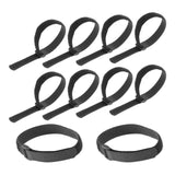 Maxbell 10Pcs Bike Wheel Stabilizer Straps Yoga Mat Secure Tie Down Belts 1.6x45cm