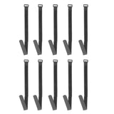 Maxbell 10Pcs Bike Wheel Stabilizer Straps Yoga Mat Secure Tie Down Belts 1.6x45cm