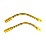 Maxbell 2x Pair V Brake Noodles Cable Guides Mountain Bicycle Bike Front Rear Gold