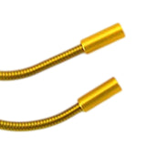 Maxbell 2x Pair V Brake Noodles Cable Guides Mountain Bicycle Bike Front Rear Gold