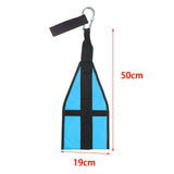 Maxbell Hanging Ab Straps Sling Door Hanging Heavy Duty for Fitness Gym  Blue